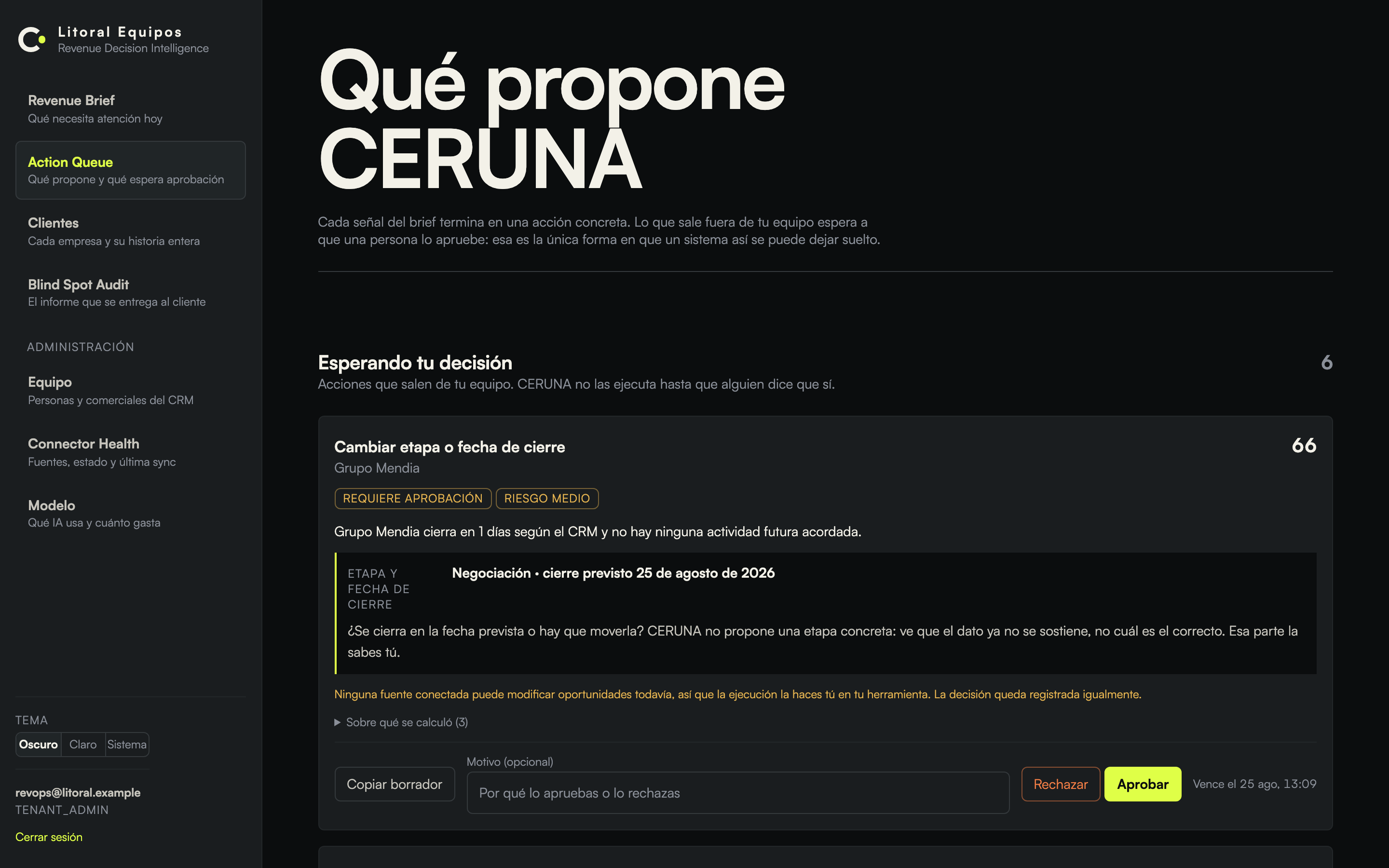 Qué propone, y qué espera permiso